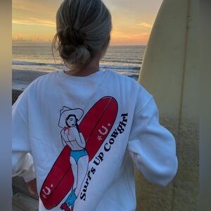 Surfing Cowgirl sweatshirt